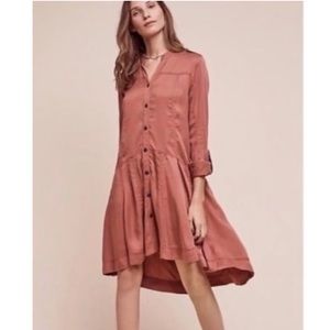 Anthropologie Holding Horses Mariona Swing Shirtdress Size 8